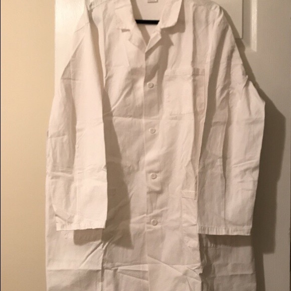 Plus Size Lab Coat - Picture 1 of 4